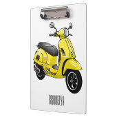 Abbildung des Cartoon von Motorrädern Klemmbrett (Links)