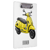 Abbildung des Cartoon von Motorrädern Klemmbrett (Rechts)