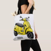 Abbildung des Cartoon von Motorrädern Tasche (Von Nahem)