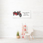 Abbildung des Cartoon von Nebenkraftwagen Banner (Insitu)