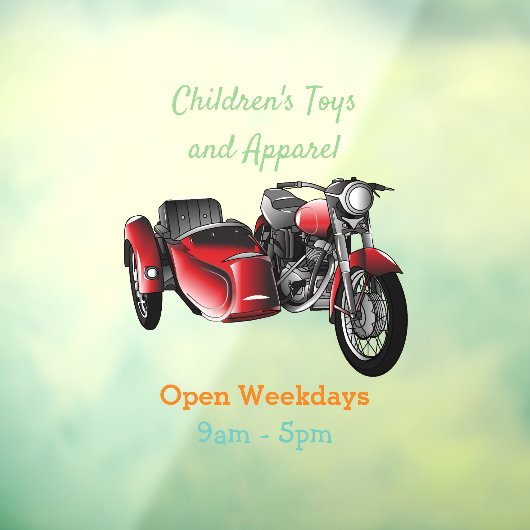 Abbildung des Cartoon von Nebenkraftwagen Fensteraufkleber (Blatt 3)