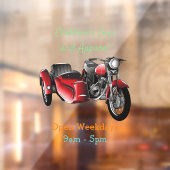 Abbildung des Cartoon von Nebenkraftwagen Fensteraufkleber (Blatt 2)