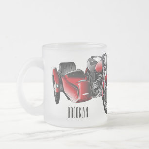 Abbildung des Cartoon von Nebenkraftwagen Mattglastasse