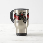 Abbildung des Cartoon von Nebenkraftwagen Reisebecher (Vorderseite Links)