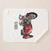 Abbildung des Cartoon von Nebenkraftwagen Sherpadecke (Vorderseite (Horizontal))