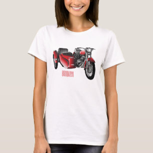 Abbildung des Cartoon von Nebenkraftwagen T-Shirt