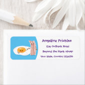 Abbildung des Cartoon von niedlichem Kawaii mit Ei (Insitu)