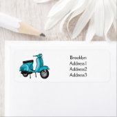 Abbildung des Cartoon von niedlichen Motorrädern (Insitu)