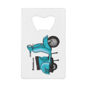 Abbildung des Cartoon von niedlichen Motorrädern Geldbeutel Flaschenöffner (Vorderseite)