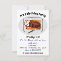 Abbildung des Cartoon von Roasttruthühnern