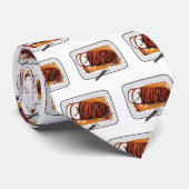 Abbildung des Cartoon von Roasttruthühnern Krawatte (Gerollt)