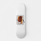 Abbildung des Cartoon von Roasttruthühnern Skateboard (Vorne)