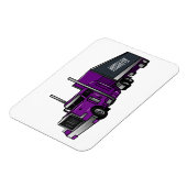 Abbildung des Cartoon von Sattelanhängern Magnet (Linke Seite)