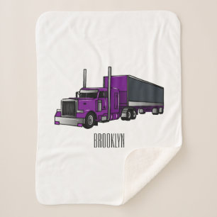 Abbildung des Cartoon von Sattelanhängern Sherpadecke