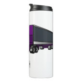 Abbildung des Cartoon von Sattelanhängern Thermosbecher (Nach rechts gedreht)