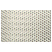 Abbildung des Cartoon von Sebright-Hühnern Stoff (Yard (91,4 cm))