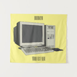 Abbildung des Cartoon Wandteppich