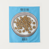 Abbildung des Cartoon Wandteppich (Vorderseite)