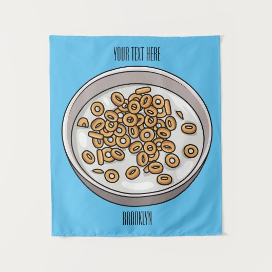 Abbildung des Cartoon Wandteppich (Vorderseite)