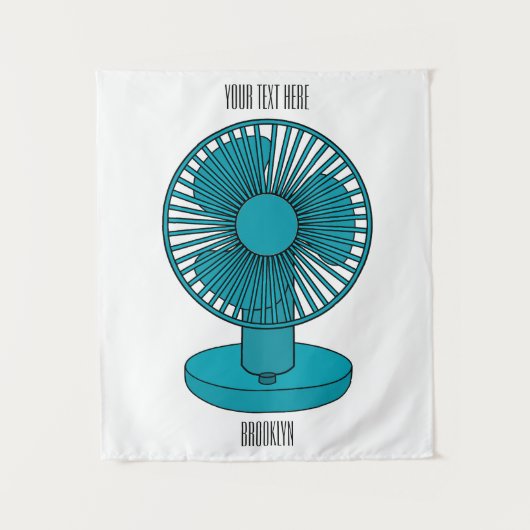 Abbildung des Cartoon Wandteppich (Vorderseite)