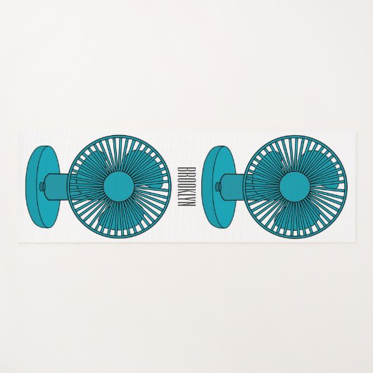 Abbildung des Cartoon Yogamatte (Vorderseite (Horizontal))