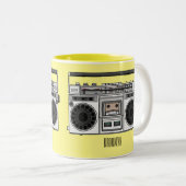 Abbildung des Cartoon Zweifarbige Tasse (VorderseiteRechts)