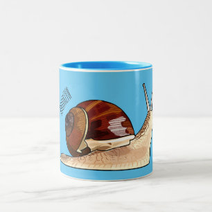 Abbildung des Cartoon Zweifarbige Tasse