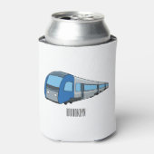 Abbildung des elektrischen Cartoon Dosenkühler (Kanne Vorderseite)
