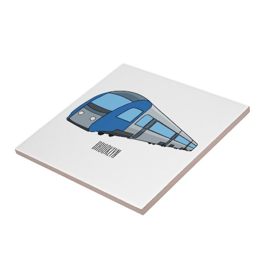 Abbildung des elektrischen Cartoon Fliese (Seite)