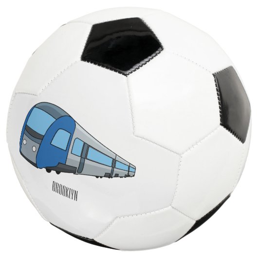 Abbildung des elektrischen Cartoon Fußball (Dreiviertel)