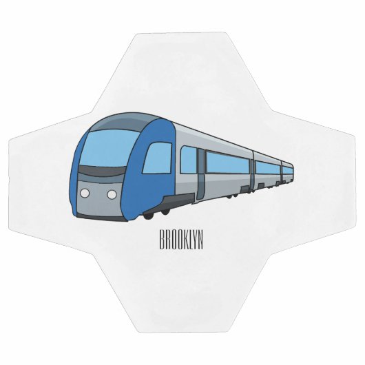 Abbildung des elektrischen Cartoon Fußball (Flach)