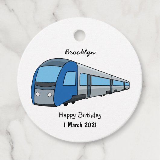 Abbildung des elektrischen Cartoon Geschenkanhänger (Vorderseite)