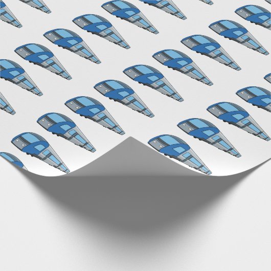 Abbildung des elektrischen Cartoon Geschenkpapier (Ecke)