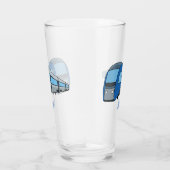 Abbildung des elektrischen Cartoon Glas (Rechts)