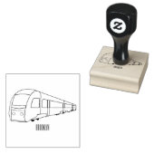 Abbildung des elektrischen Cartoon Gummistempel (Stempel)