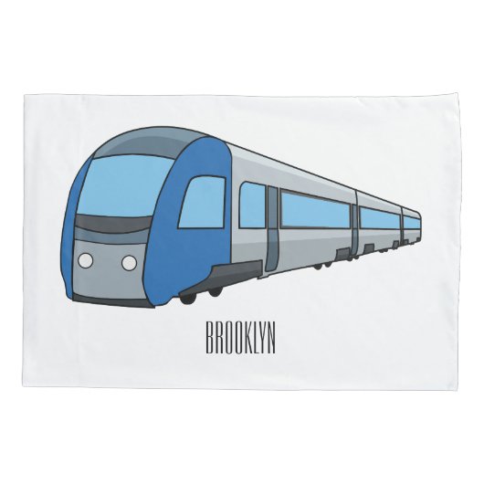 Abbildung des elektrischen Cartoon Kissenbezug (Rückseite)