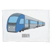 Abbildung des elektrischen Cartoon Kissenbezug (Vorderseite)