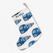 Abbildung des elektrischen Cartoon Kleiner Weihnachtsstrumpf (Rückseite (Hängend))