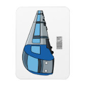 Abbildung des elektrischen Cartoon Magnet (Vertikal)