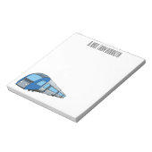 Abbildung des elektrischen Cartoon Notizblock (Rotiert)