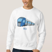Abbildung des elektrischen Cartoon Sweatshirt (Vorderseite)