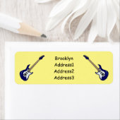 Abbildung des elektrischen Gitarren-Cartoon (Insitu)