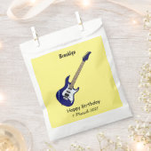 Abbildung des elektrischen Gitarren-Cartoon Geschenktütchen (Ausgeschnitten)