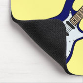 Abbildung des elektrischen Gitarren-Cartoon Mousepad (Ecke)