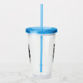 Abbildung des elektrischen Ofens Cartoon Acryltrinkbecher (Rechts)