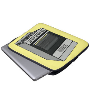 Abbildung des elektrischen Ofens Cartoon Laptopschutzhülle