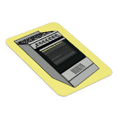 Abbildung des elektrischen Ofens Cartoon Magnet (Rechte Seite)