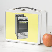 Abbildung des elektrischen Ofens Cartoon Metall Brotdose (Beispiel)