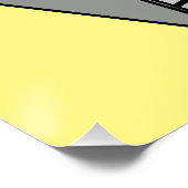 Abbildung des elektrischen Ofens Cartoon Poster (Ecke)