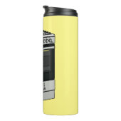 Abbildung des elektrischen Ofens Cartoon Thermosbecher (Nach rechts gedreht)